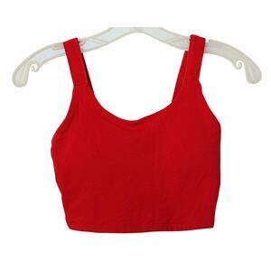 Fortify Bra Tank - Red - XS